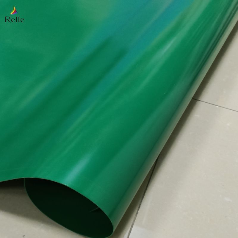 Rollo de suelo de PVC de vinilo verde de 1,5 mm a 3,0 mm