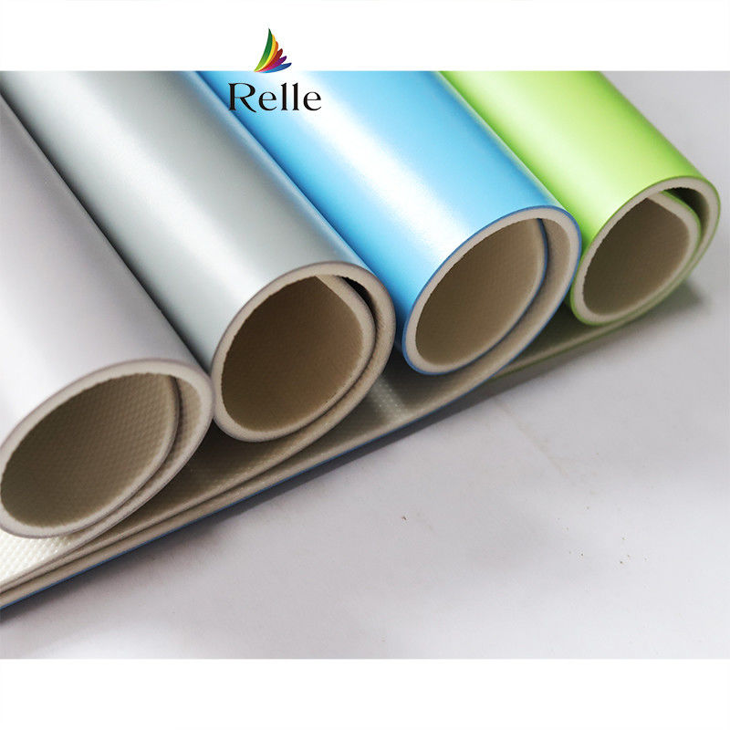 Excelente resistencia al desgaste 5 mm espuma de apoyo Relle color PVC de suelo rollo para baile