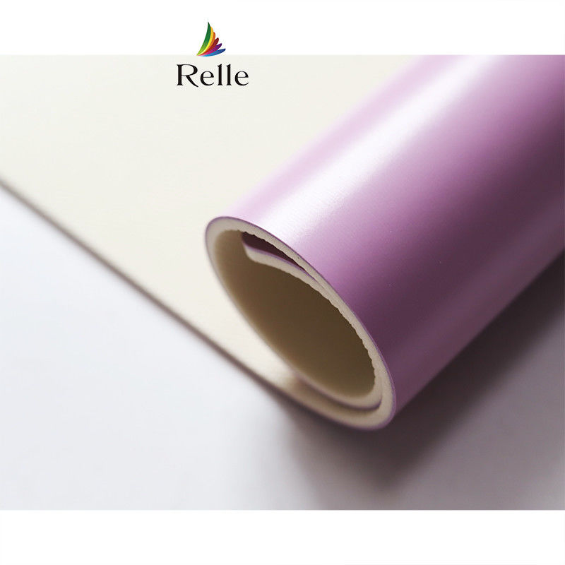 Excelente resistencia al desgaste 5 mm espuma de apoyo Relle color PVC de suelo rollo para baile