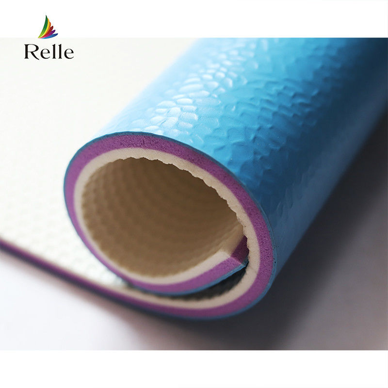 Relle PVC de vinilo para deportes, canchas de pickleball, pisos con capa UV y piedra caliza