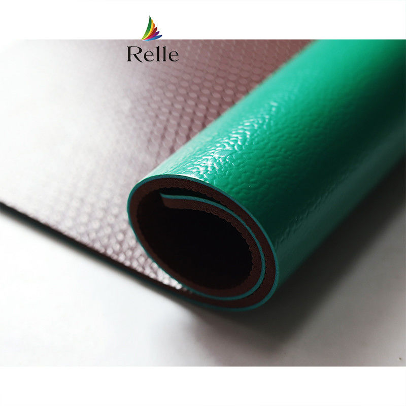 Relé de interior PVC Deporte Corte de bádminton BWF Alfombra de piso 6.0mm 1.0mm/1.2mm Capas de desgaste