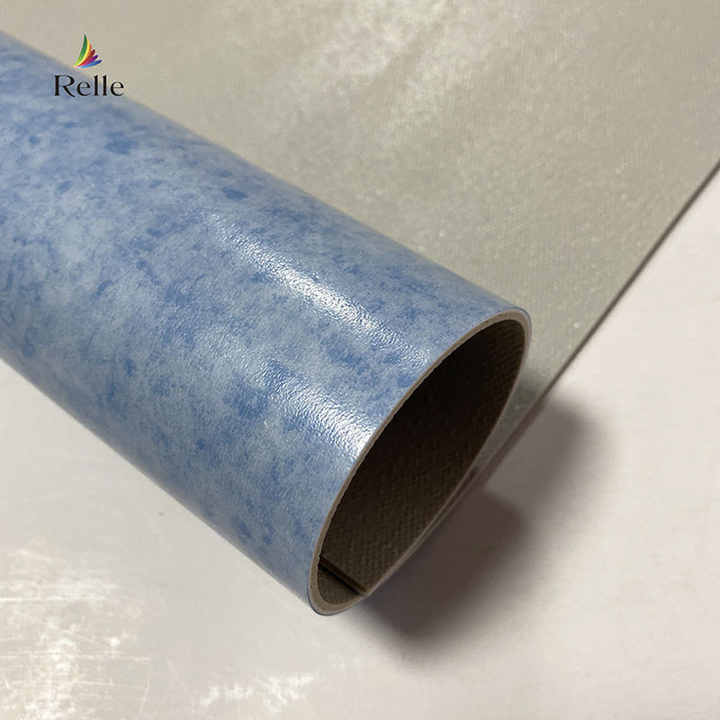 Pavimento de vinilo blanco gris con alfombra de vinilo heterogéneo para Omán
