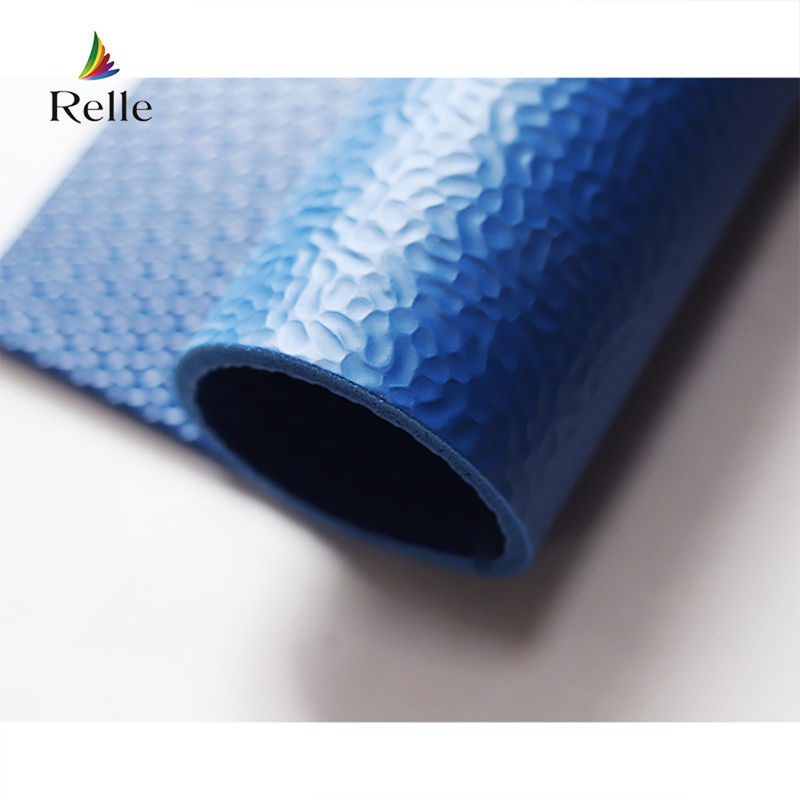 American Standard PVC Sports Indoor Futsal Court suelo con un grosor de 4,5 mm en azul