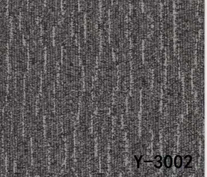 Diseño de textura Alfombra de piso de vinilo de lujo de 2.0 mm piso de azulejos de vinilo de lujo