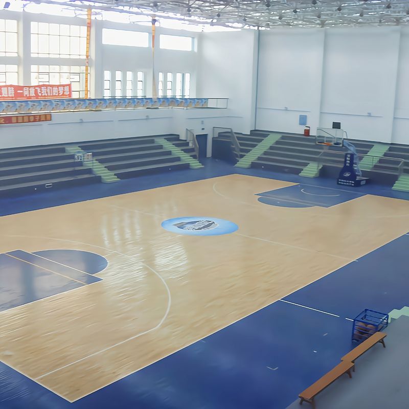 El revestimiento de pisos de PVC para canchas de baloncesto mejora el rendimiento y la seguridad