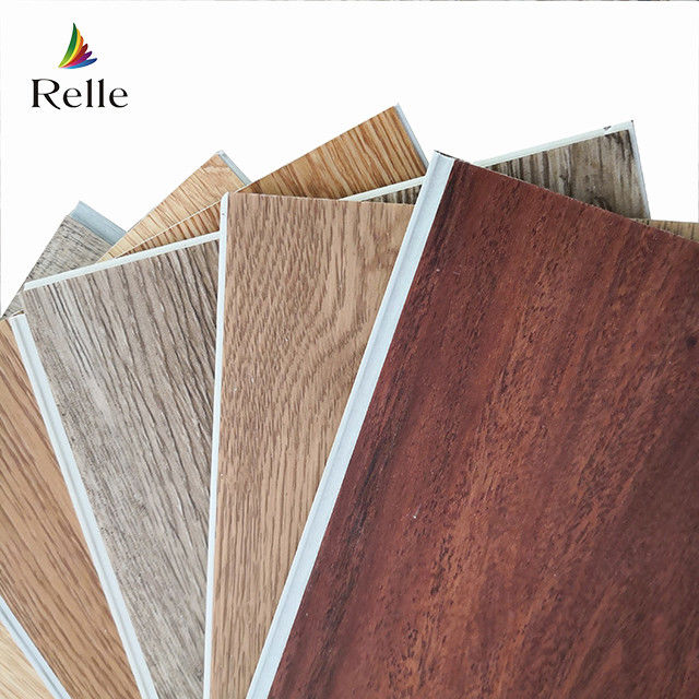 Relle SPC Piso de plancha 4mm 5mm 6mm 7mm espesor de lujo SPC piso