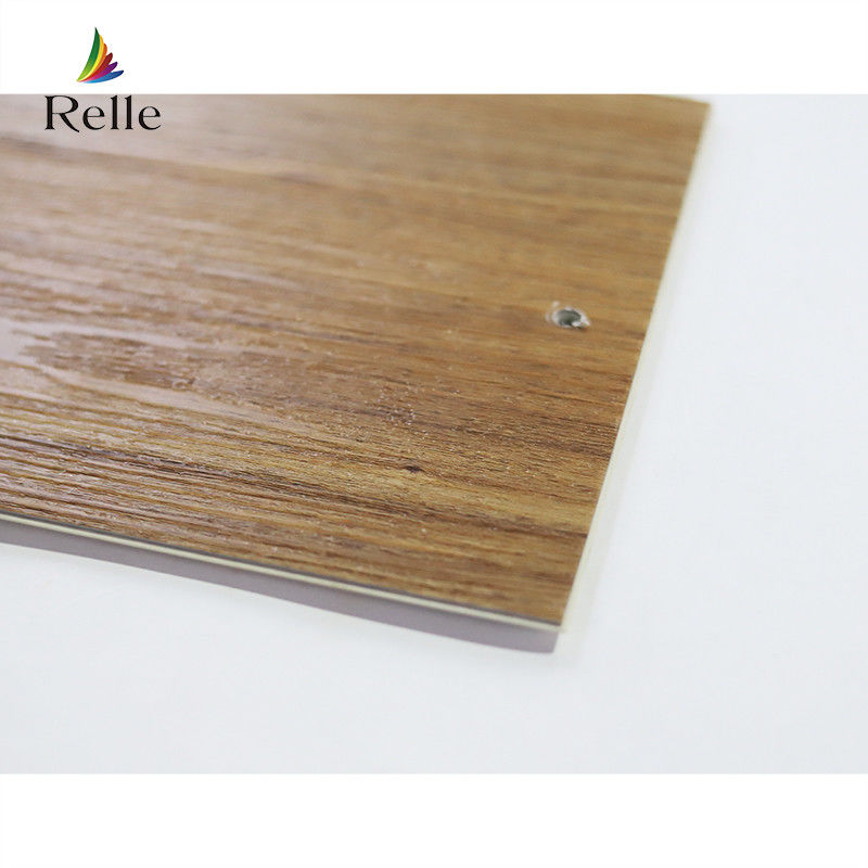 Revestimiento UV Parquet LVT CE SGS Plastico de madera de aspecto de vinilo