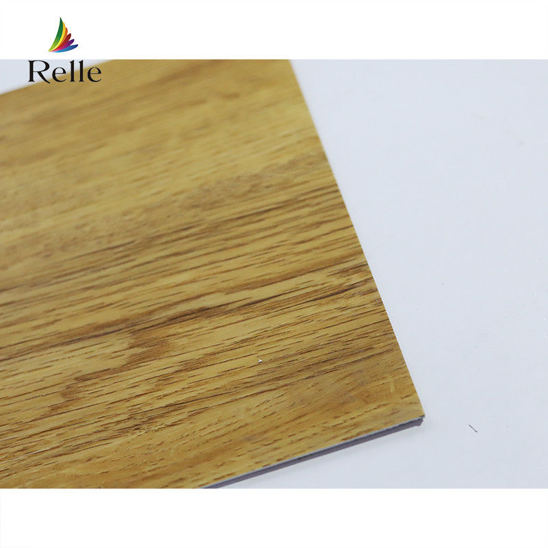 Revestimiento UV Parquet LVT CE SGS Plastico de madera de aspecto de vinilo