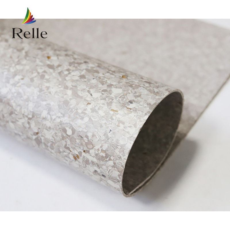 Plain Etc Relle Hospital Escolar Homogéneo Resiliente Hoja de vinilo para el suelo de Dubai