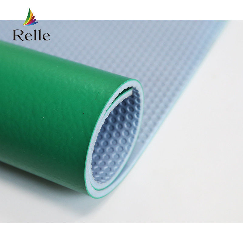Pavimento de pista de bádminton de vinilo PVC antideslizante con instalación pegada de Relle