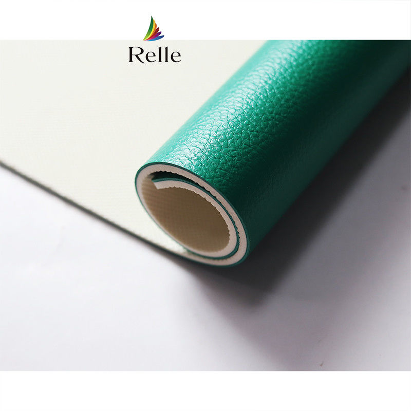 Matilla de suelo para deportes de pista de bádminton verde en rollo de material de PVC sintético para el deporte