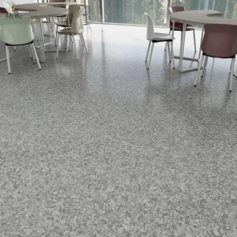 Material de PVC de 2 mm de grosor de plástico para piso de vinilo para interiores en edificios de altura