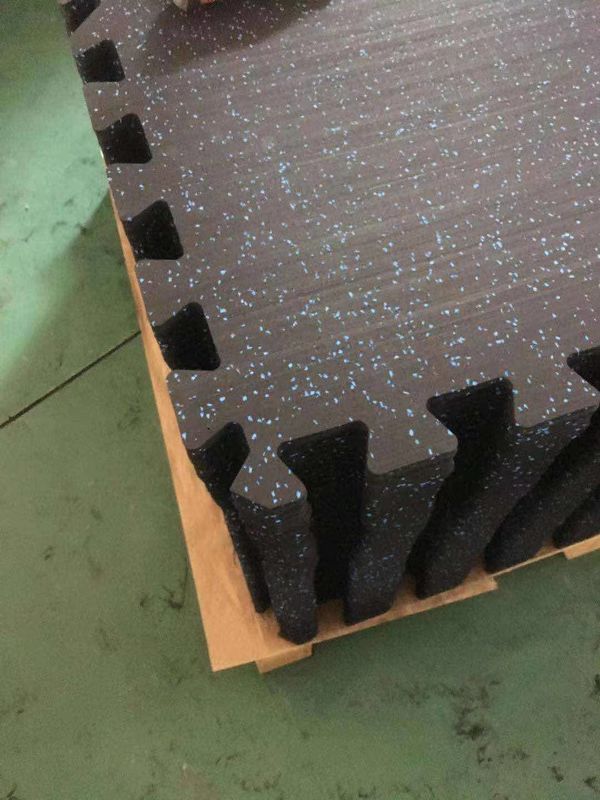 Piso de caucho EPDM de 8 mm de trabajo pesado Colorido Gimnasio deportivo Epdm Superficie de caucho