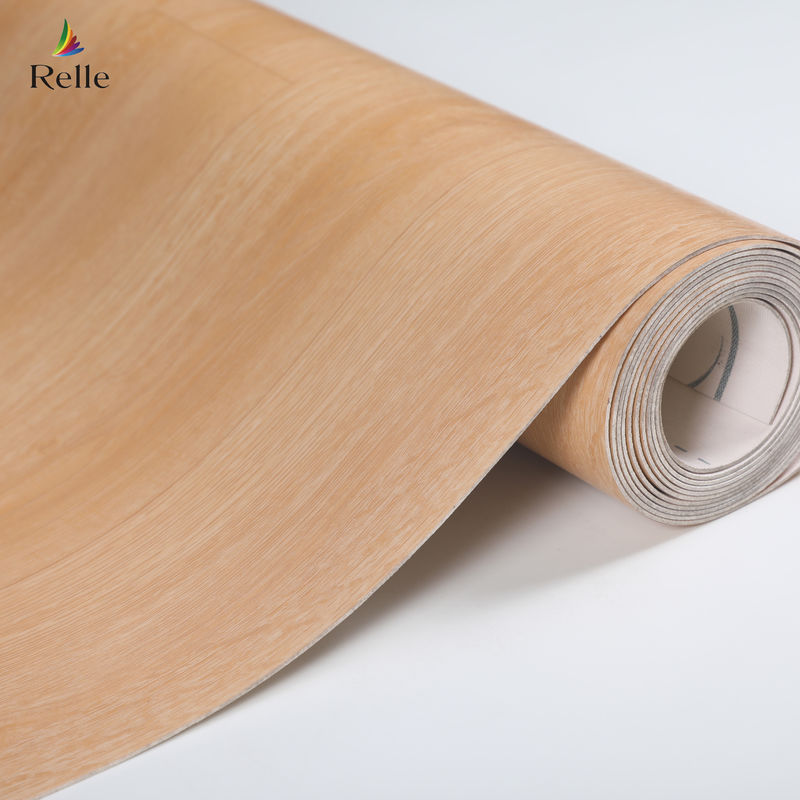 Rollo de piso de PVC de hotel con estilo de diseño similar a la madera Ancho 2m 79 