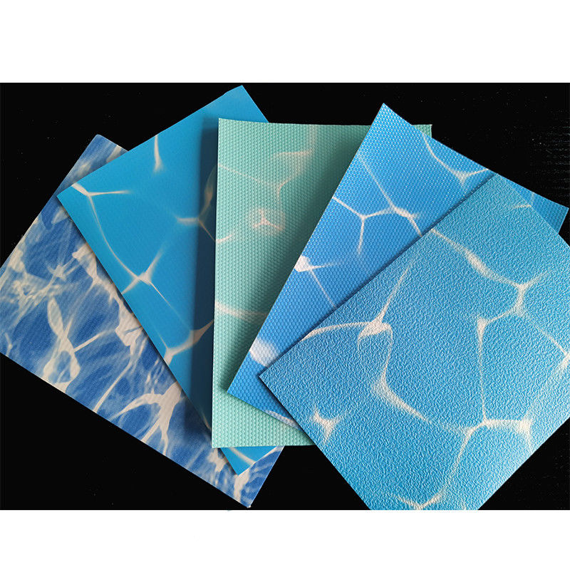 Océano Azul PVC para Piscinas Anti UV 1.5mm 1.2mm Reforzado PVC para Piscinas