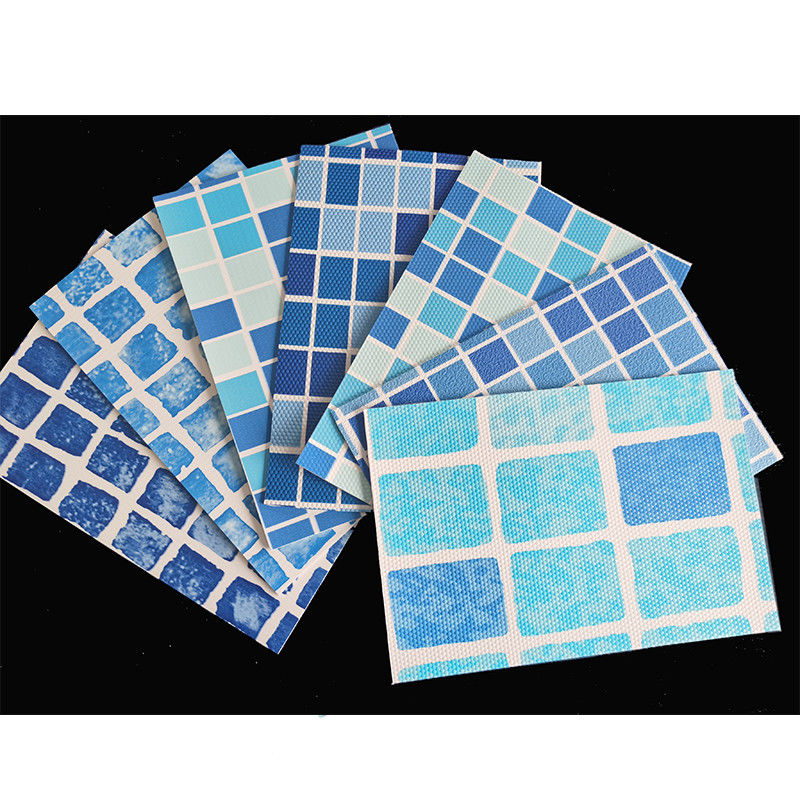 Océano Azul PVC para Piscinas Anti UV 1.5mm 1.2mm Reforzado PVC para Piscinas