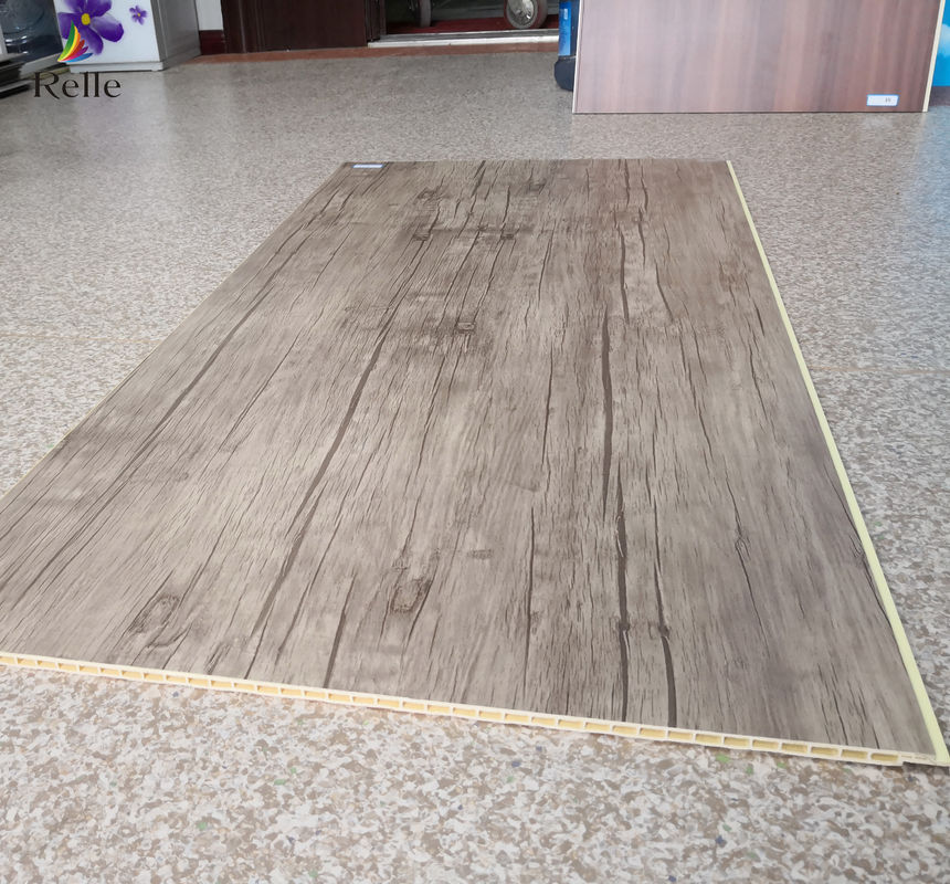 Tablero de pared decorativo integrado con paneles de pared interior de PVC contemporáneo de fibra de bambú