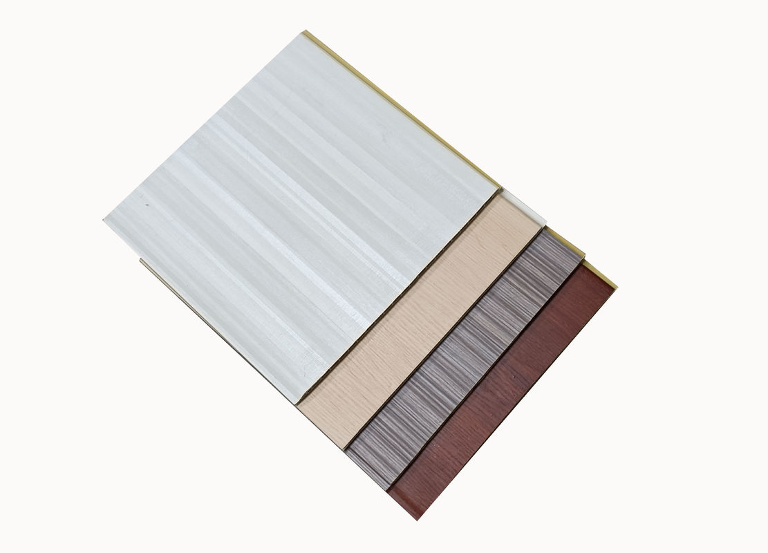 Paneles de pared decorativos de PVC de fibra de bambú de 10 mm de espesor para el salón