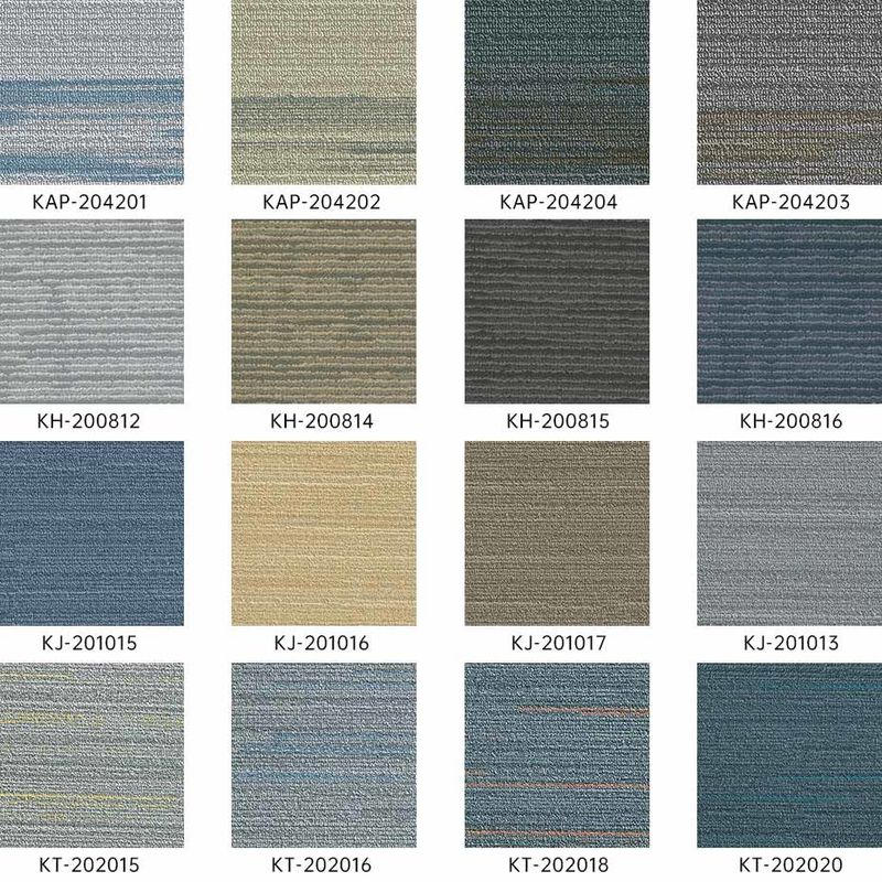 Alfombra antideslizante antiincrustante con respaldo de PVC reforzado con fibra de vidrio para áreas de alto flujo
