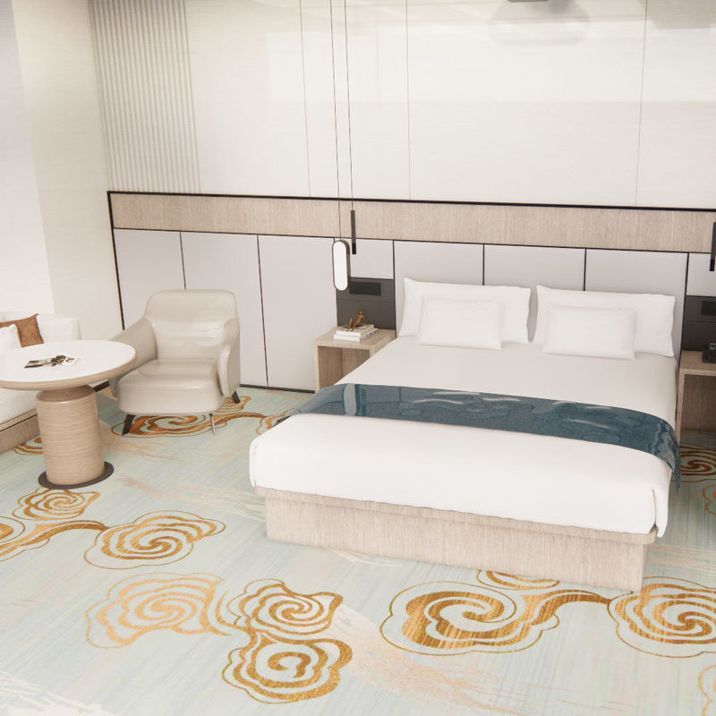 Mejora tu suite con la alfombra Relle Fácil de instalar Resistente a las manchas para una frescura a largo plazo