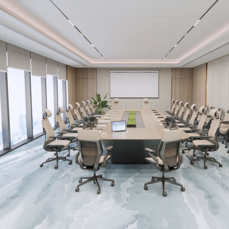 Alfombra de fibra de relevo de absorción de ruido y reducción de ruido mejora la seguridad y el confort