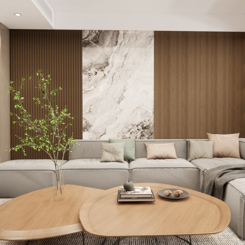 Panel de pared de madera y plástico 3D ecológico de Relle WPC (Multi-Spec personalizable, para decoración de interiores)