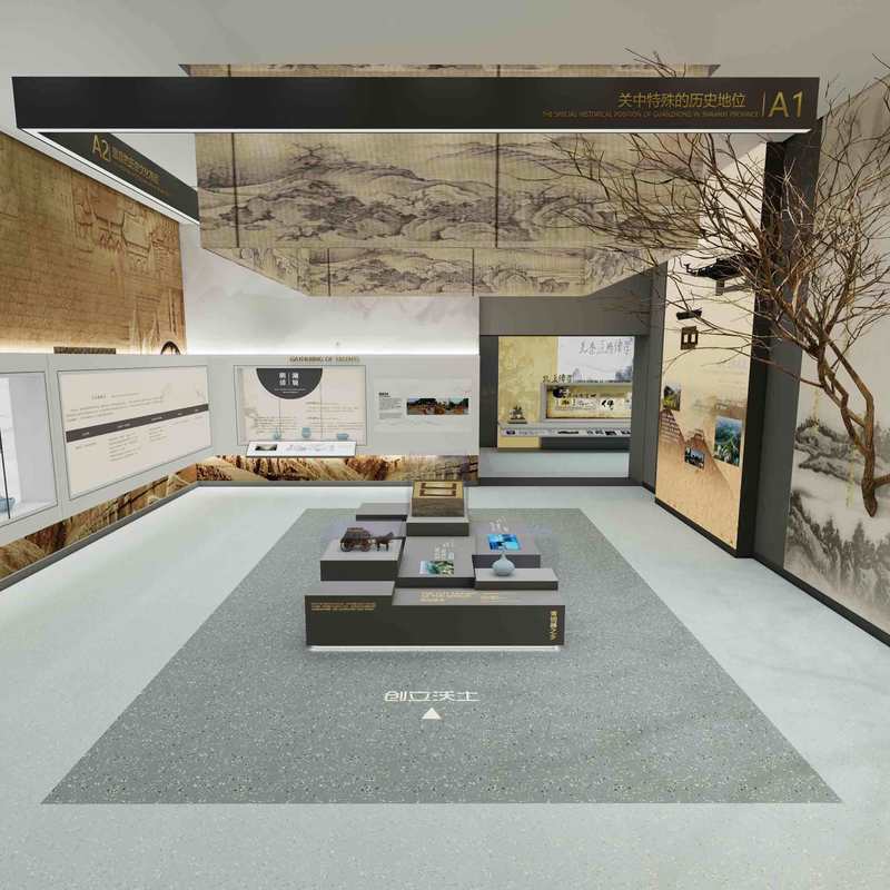 Suelos de caucho de Relle para exhibiciones de museos de arte del patrimonio