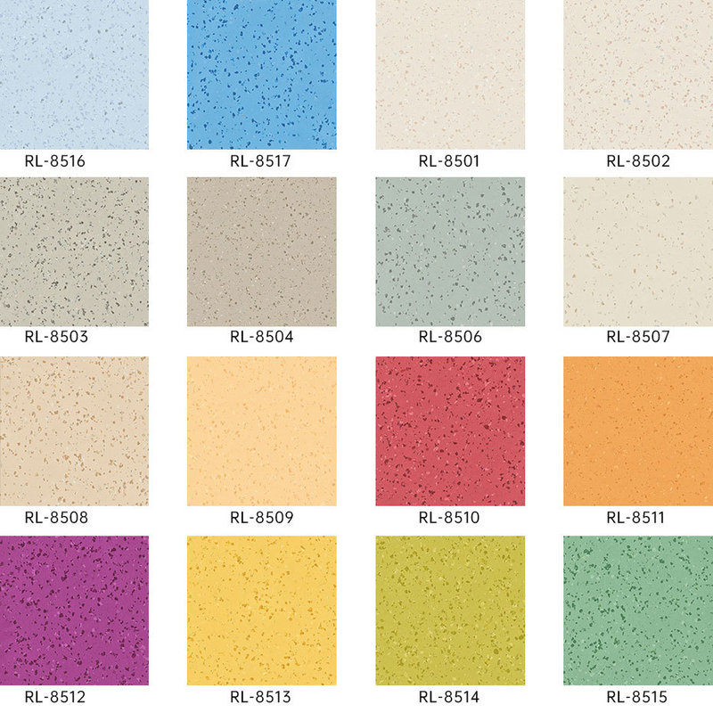 Vinilo para pisos de hospital de grado médico profesional con ventajas antibacterianas y de fácil limpieza