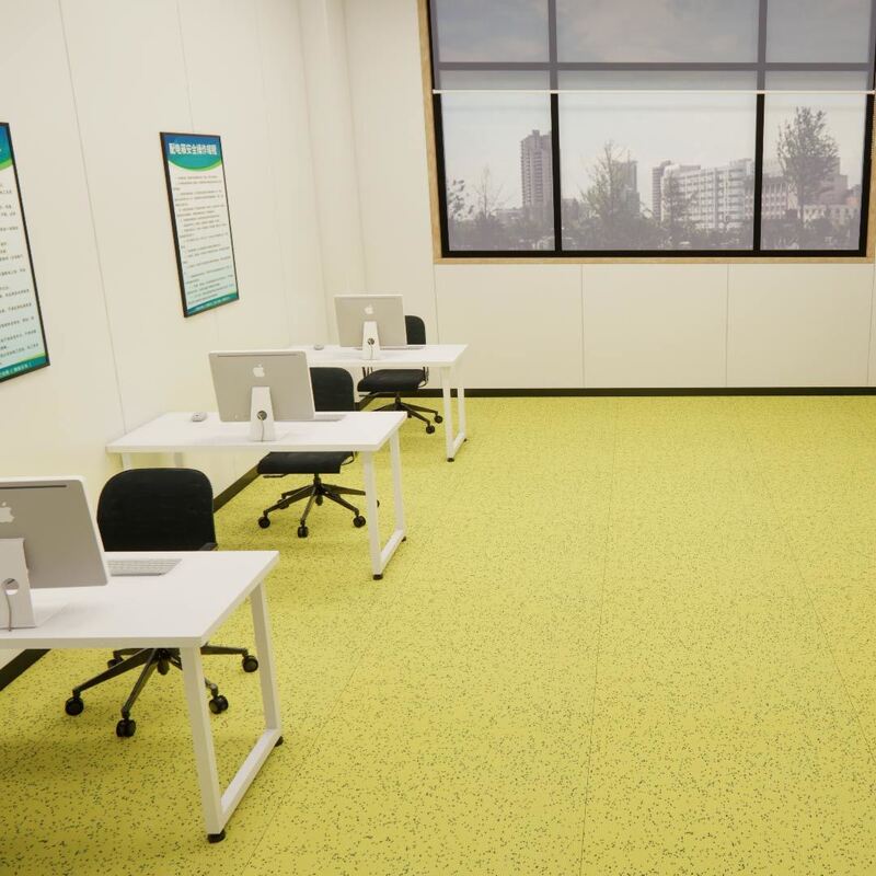 Pavimento de seguridad industrial Relle Carborundum para fábricas: alta resistencia al desgaste, antideslizante y a prueba de impactos