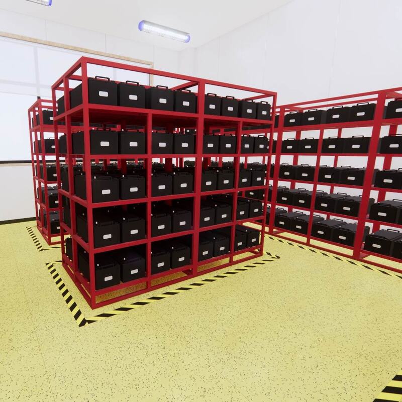 Pavimento de seguridad industrial Relle Carborundum para fábricas: alta resistencia al desgaste, antideslizante y a prueba de impactos