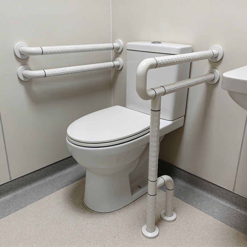 Relle RL-U1854 U-tipo de barra de agarre de baño de doble capa - anti-colisión antibacteriano para el hospital / hogar de ancianos (personalizable)