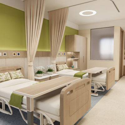 Pavimentos para residencias de ancianos con características antibacterianas y de fácil limpieza – Lumina Health/Infinity