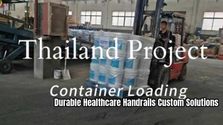 Carga de contenedores del proyecto de Tailandia
