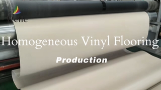 Producción de pisos vinílicos homogéneos